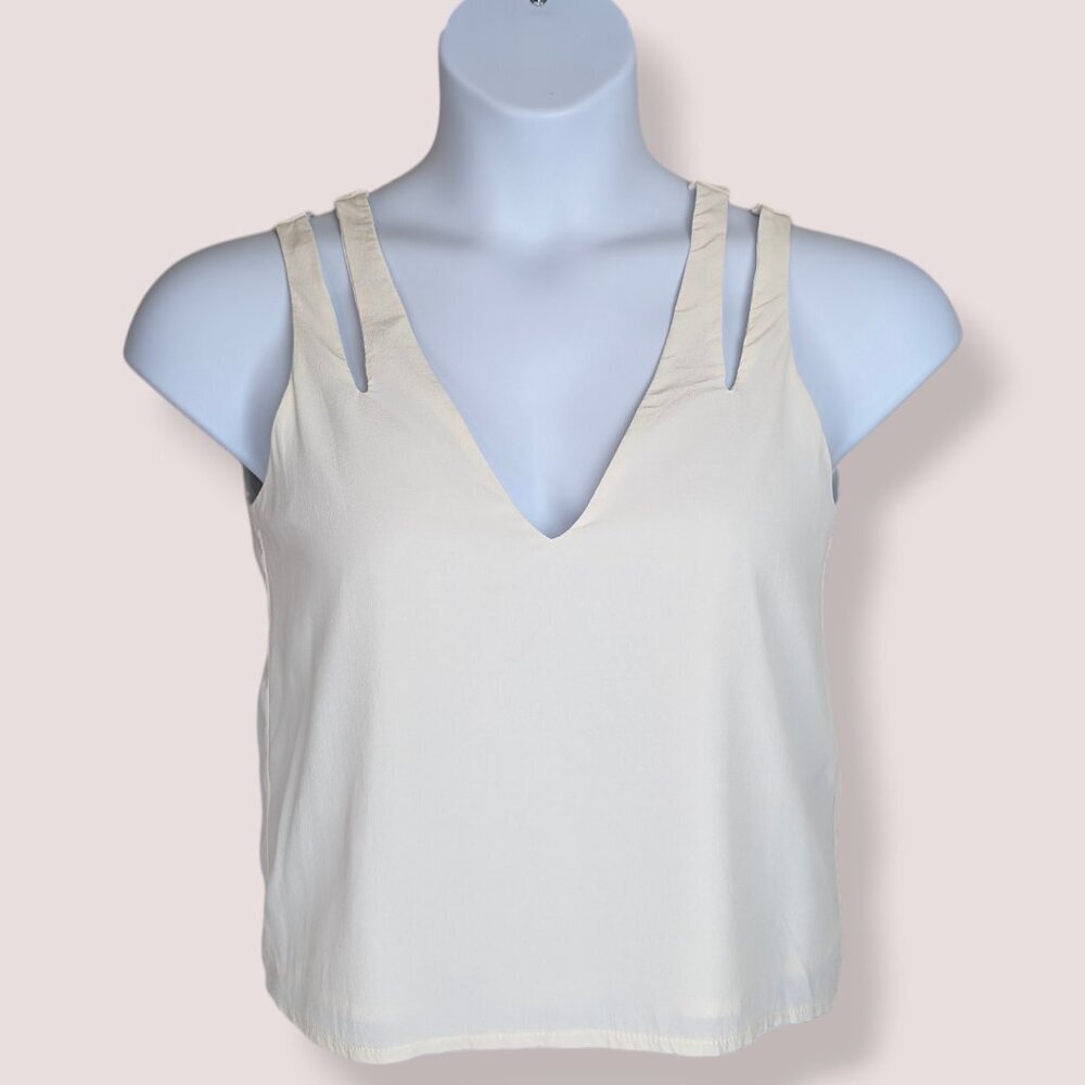 🍁 Erin Kleinberg 100% Silk Camisole-Style Top